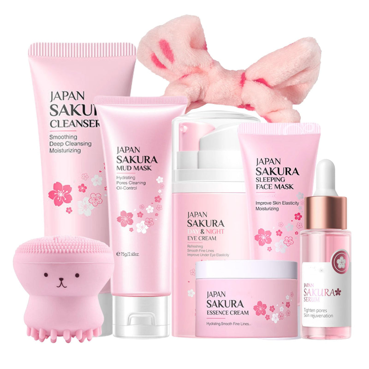 Evolvique Japan Sakura face cleanser for gentle daily cleansing and hydration.