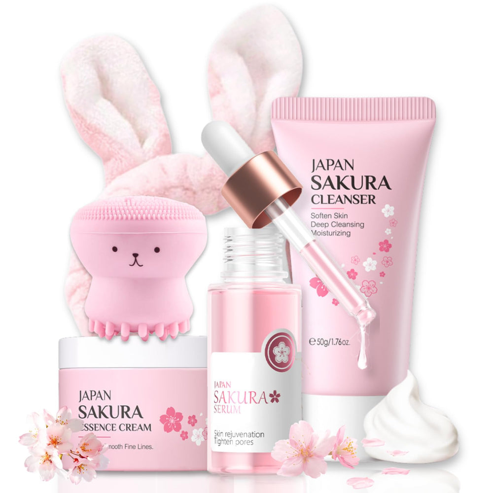 Evolvique Sakura face wash travel size for a clean, balanced complexion.