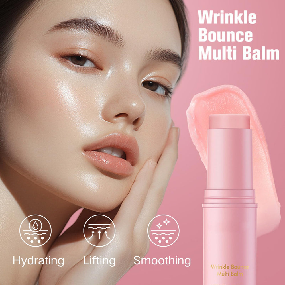 Evolvique Wrinkle Bounce face-neck-lips care hydrates dry zones.