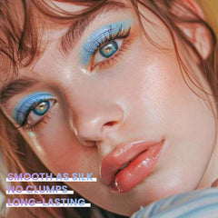 evpct 12Pcs Capsule Cream Eye Shadow Sticks swatch pearl-white highlights luminous shimmer on lids