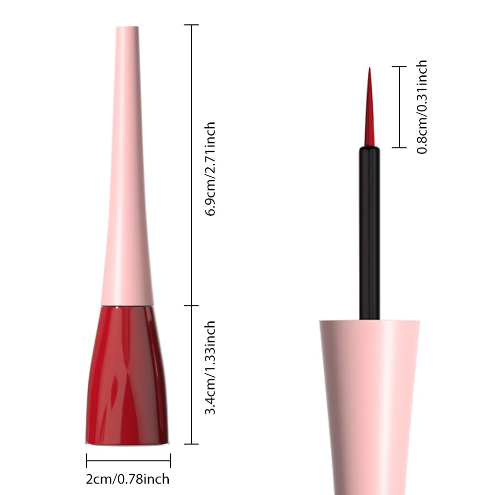 evpct 18-color liquid eyeliner collection offers versatile options.