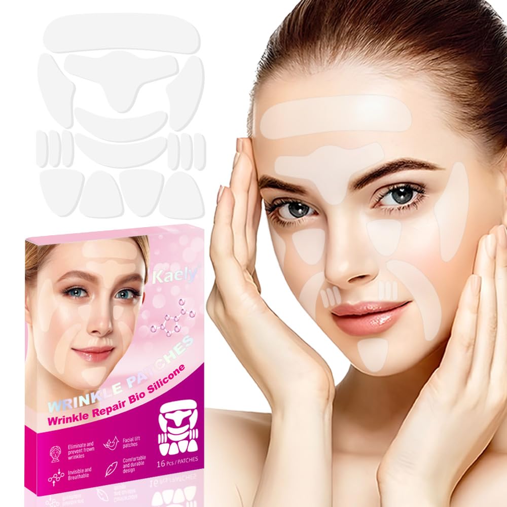 evpct 256pcs forehead wrinkle patch smoothing skin overnight