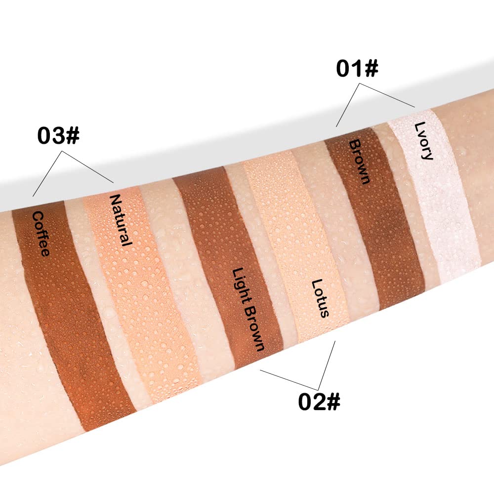 evpct 2in1 contour stick waterproof long-lasting finish on skin.