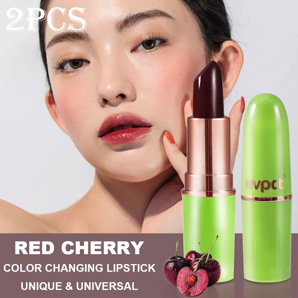 evpct 2Pcs lipstick tubes close-up showing sleek tubes and color-ready finish.