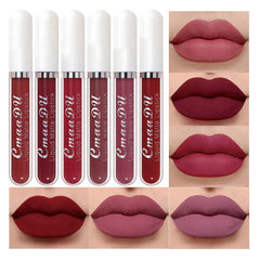 evpct swatches reveal a versatile shade range from nude to plum for day or night.