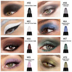 evpct 8Pcs Cream Eyeshadow Stick white for bright, clean accents