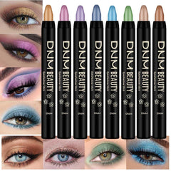evpct 8Pcs glitter eyeshadow sticks Desert for subtle definition and shimmer