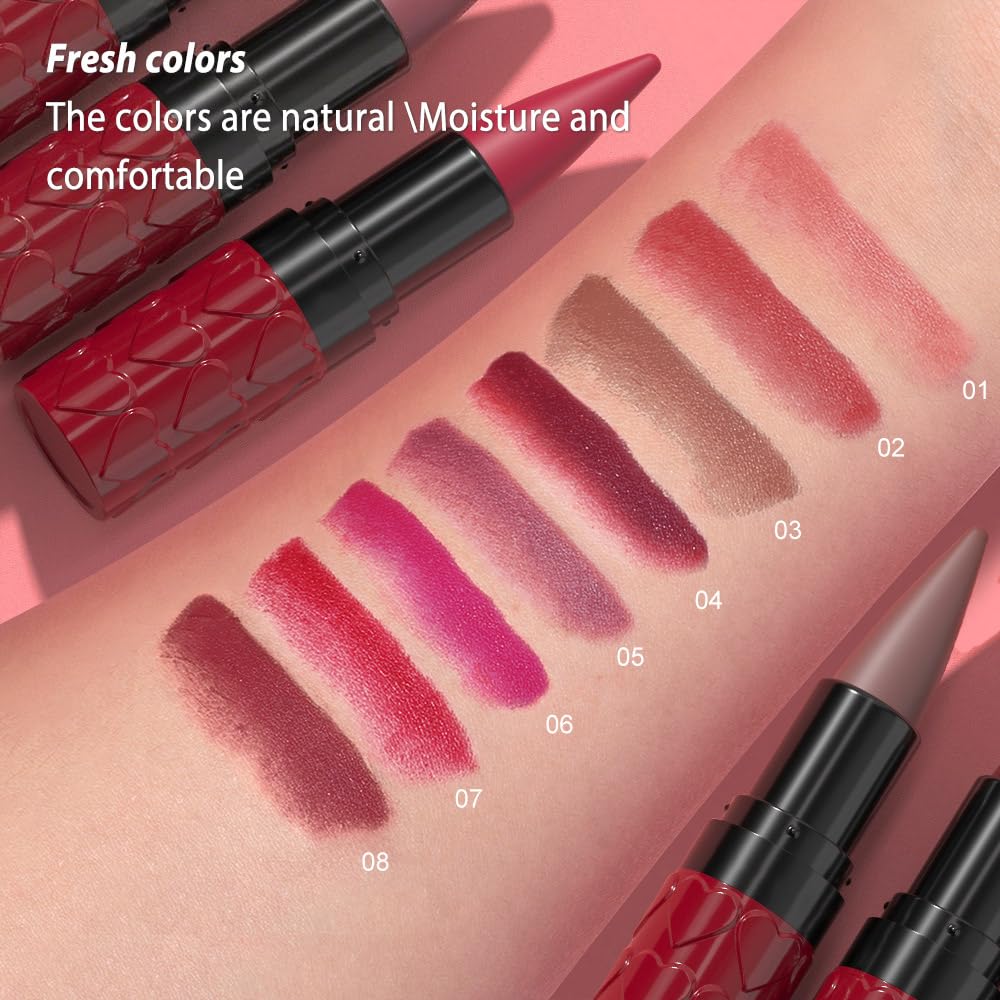 evpct all-in-one packaging showcasing quick lip color routine