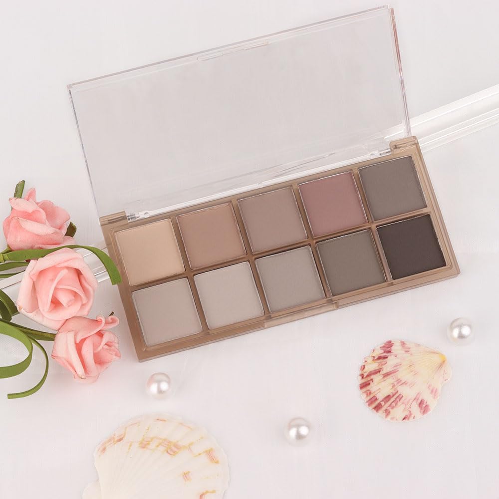 evpct eye palette enhances blue-green eyes with matte shades for daily and special occasions.