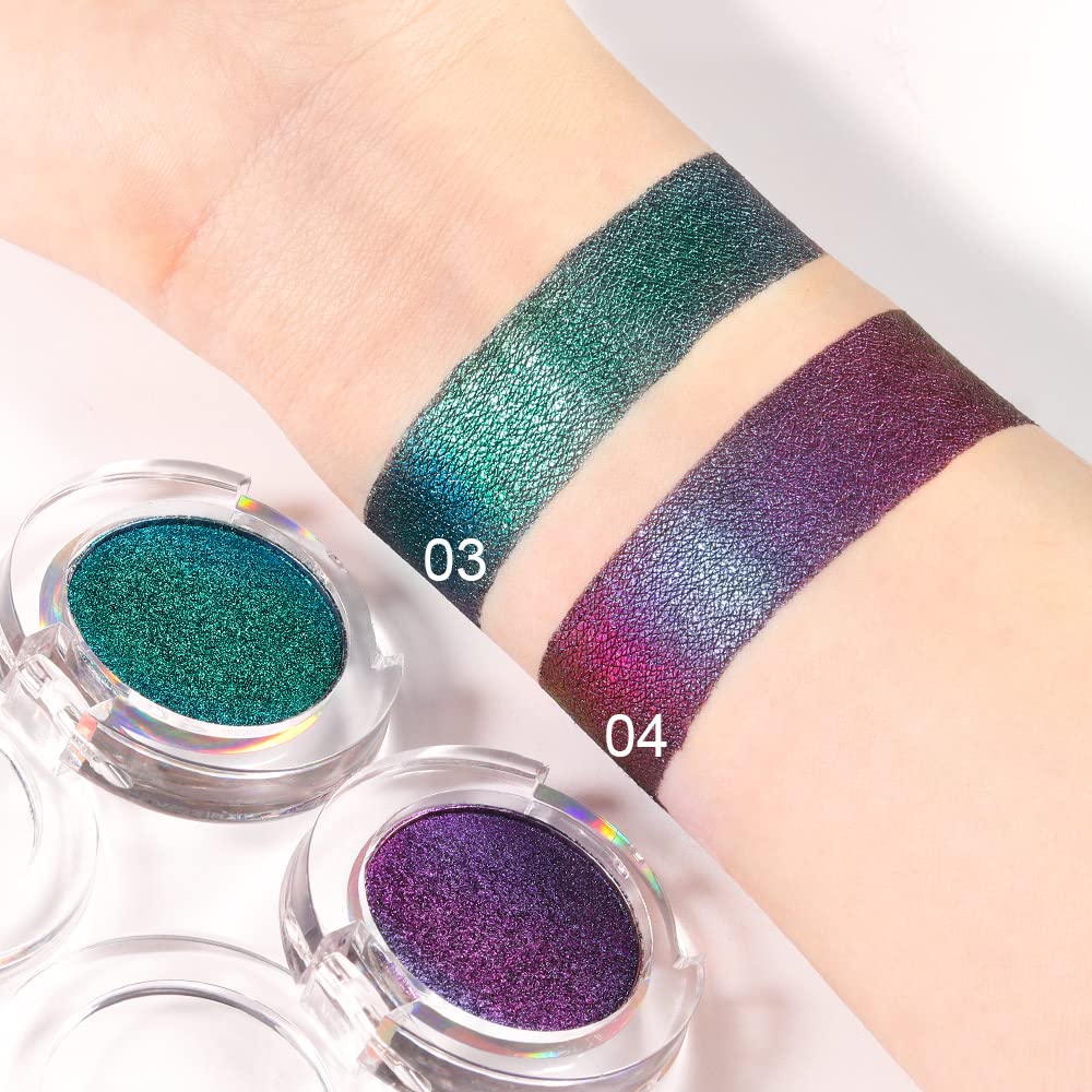 evpct bright purple multichrome shimmer creates dramatic eye dimension