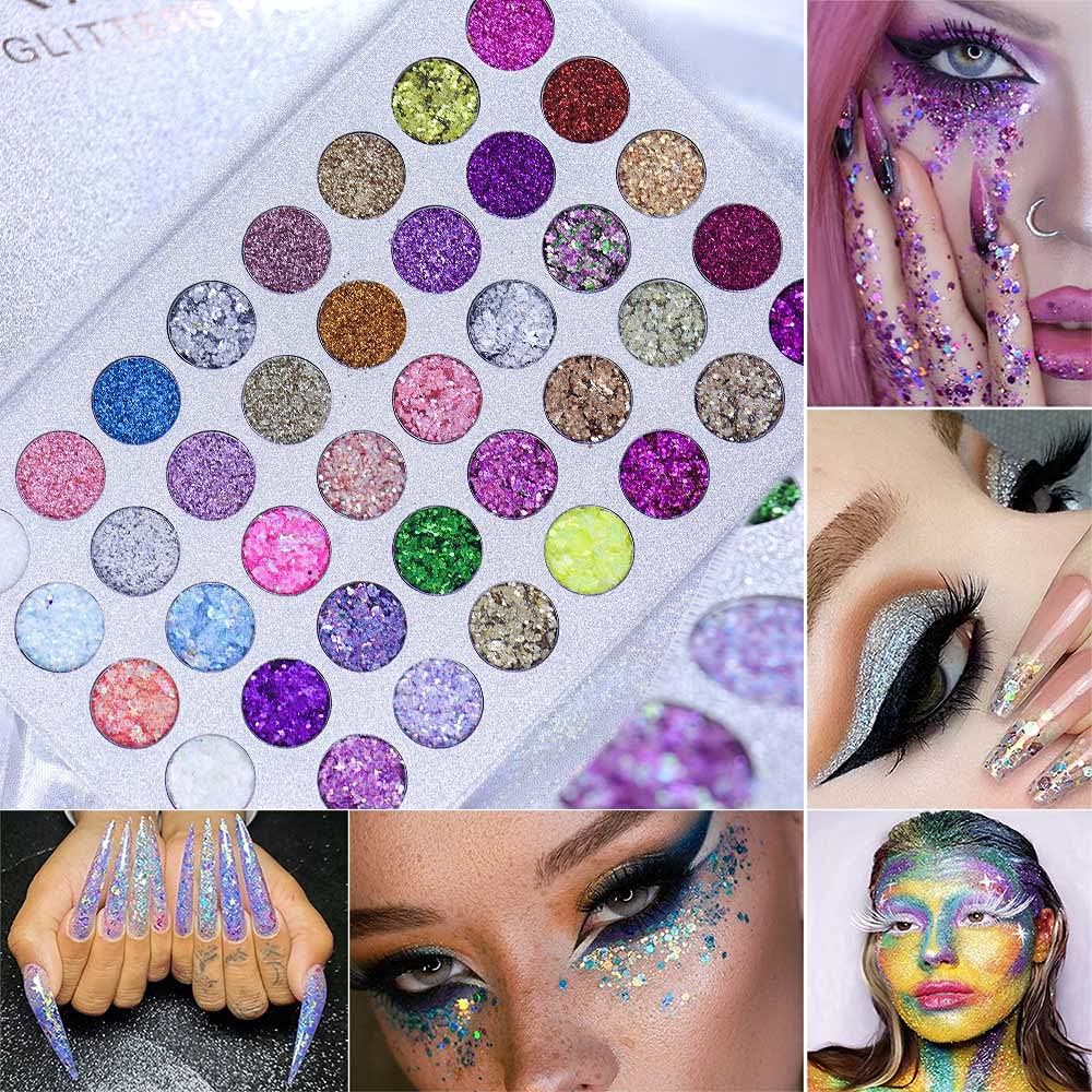 evpct CAKAILA glitter eyeshadow waterproof formula for long-lasting shine
