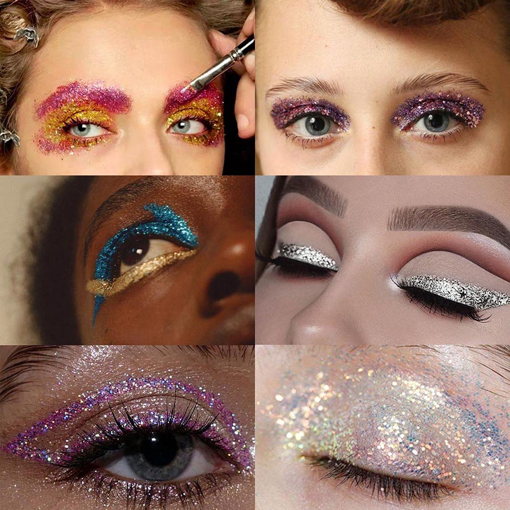 evpct close up sparkle glitter eyeliner for radiant shine