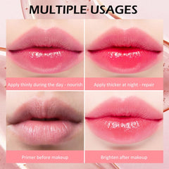 evpct fruit-flavored lip gloss bundle provides hydrating shine