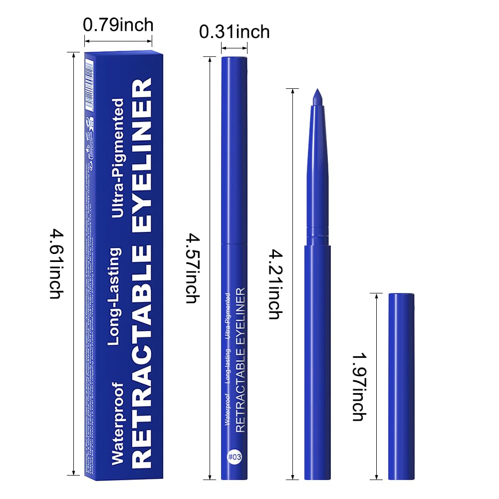 evpct colorful eyeliner set showcases four shades for versatile creativity