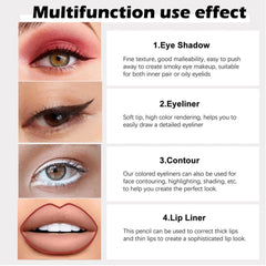 evpct creamy glide eyeliner enables precise, smooth application.