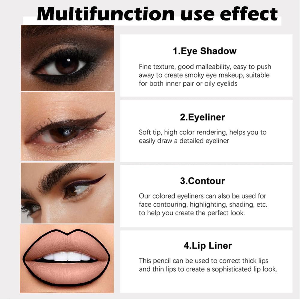 evpct Creamy Smooth Glide formula for easy, precise lining.