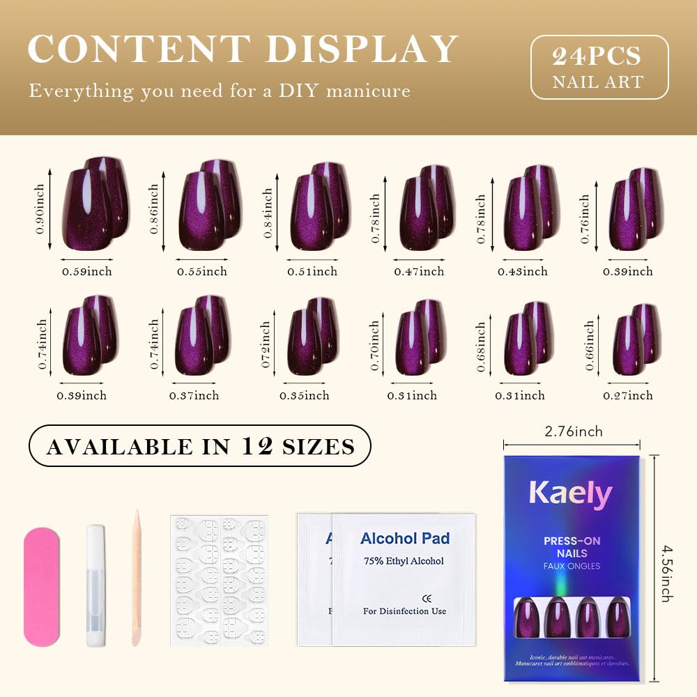 evpct nails include adhesive tabs for quick, tab-on application with no drying time.