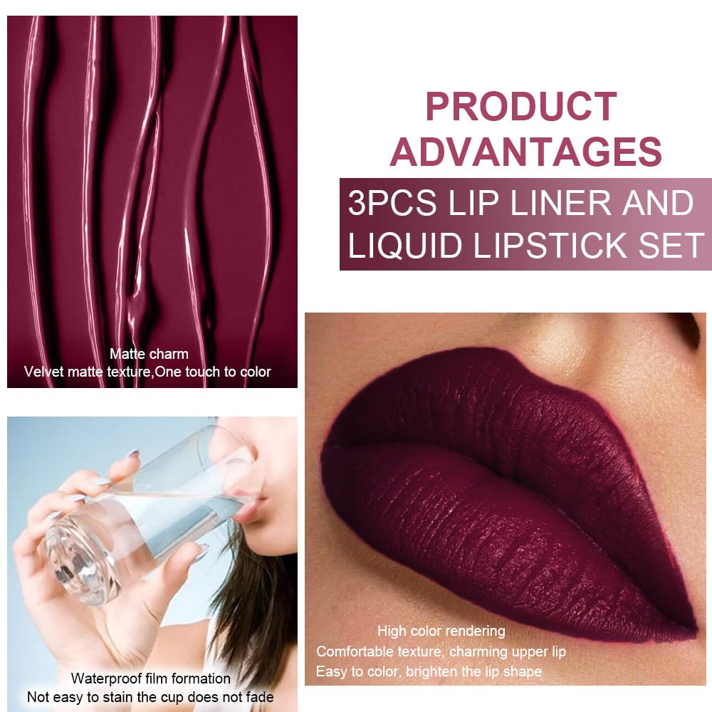 evpct dark red plum lip color swatch close-up shows rich matte finish