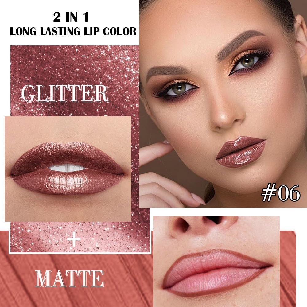 evpct dual-ended lip liner and lipstick setup ready for on-the-go look.