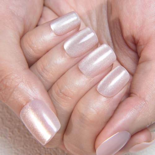 evpct Easy-application nails with adhesive tabs for quick at-home manicure