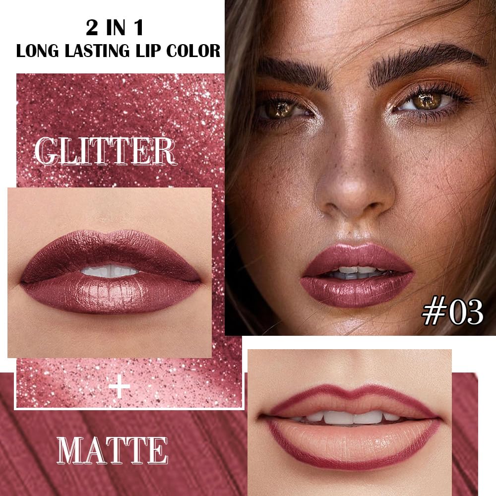 evpct easy color application dual ended design for quick lip color