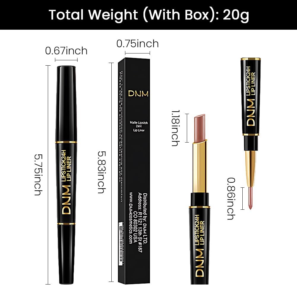 evpct easy-color lip liner helps beginners and pros achieve precise color