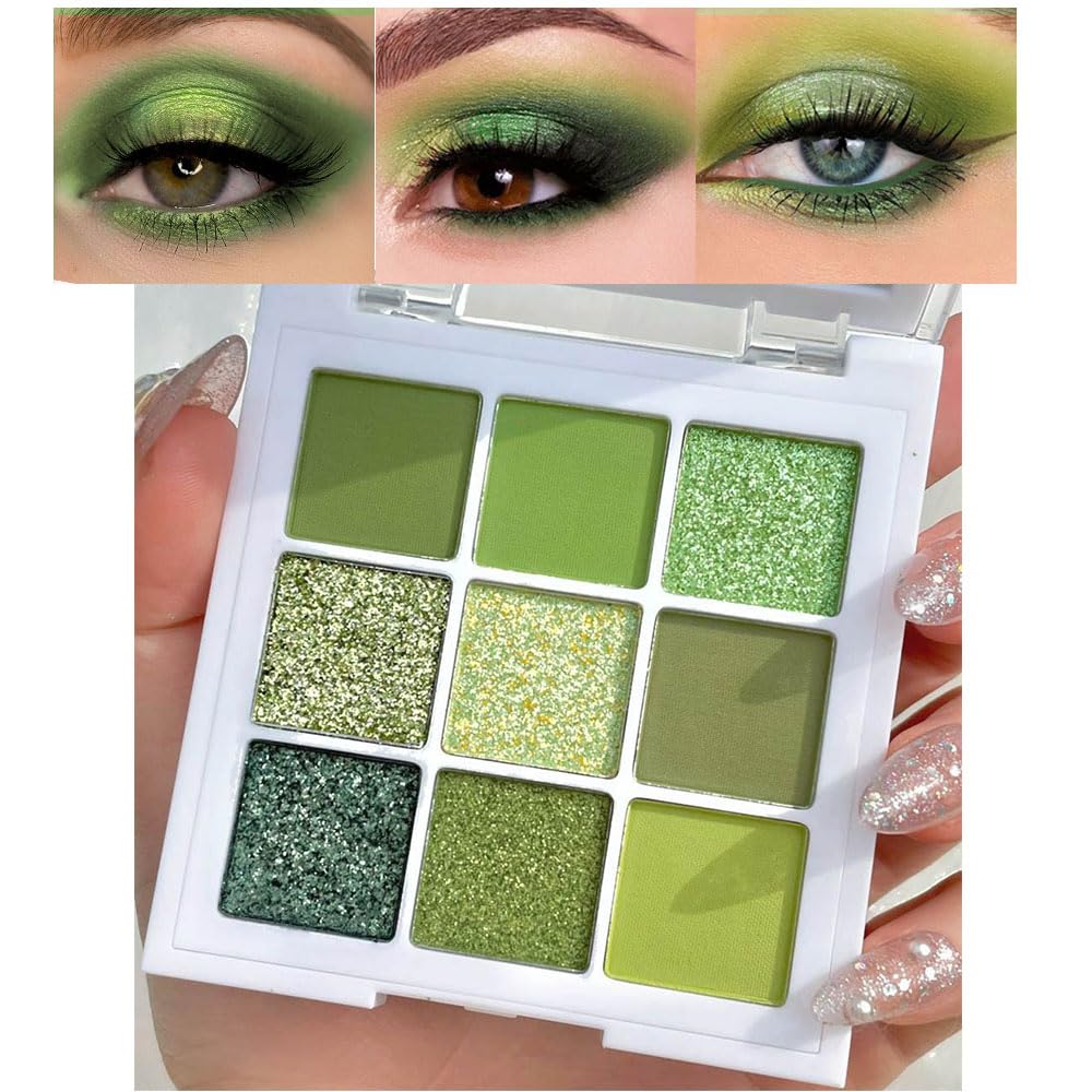 evpct emerald avocado shimmer shades suit cool and olive tones with shine