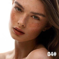 fafamoon neutral brown lip stain swatch showing bold color