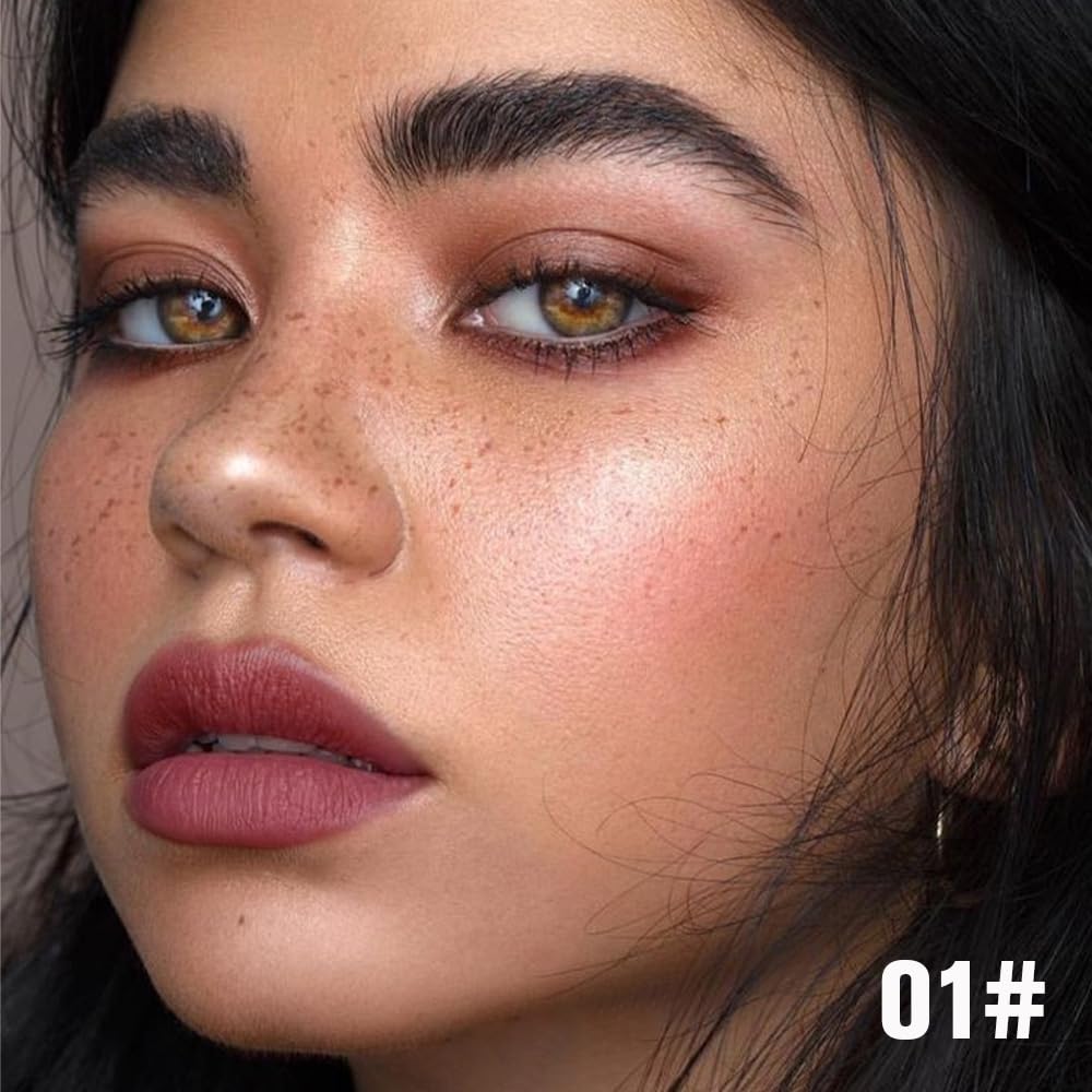 evpct FAFAMOON deep mauve red lip stain for bold look