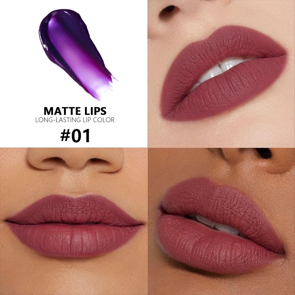 evpct FAFAMOON long-wear matte lip stain resists transfer