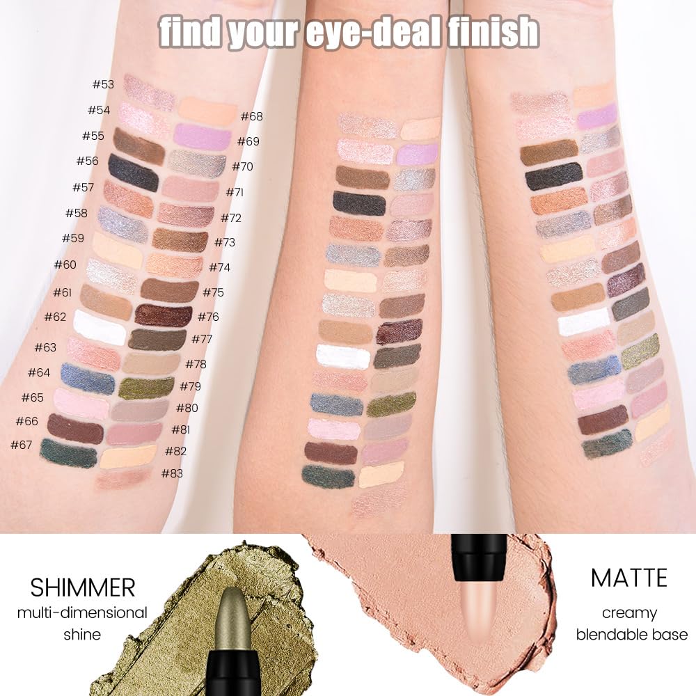 evpct Forest Green Shimmer stick for on-the-go, travel-friendly use