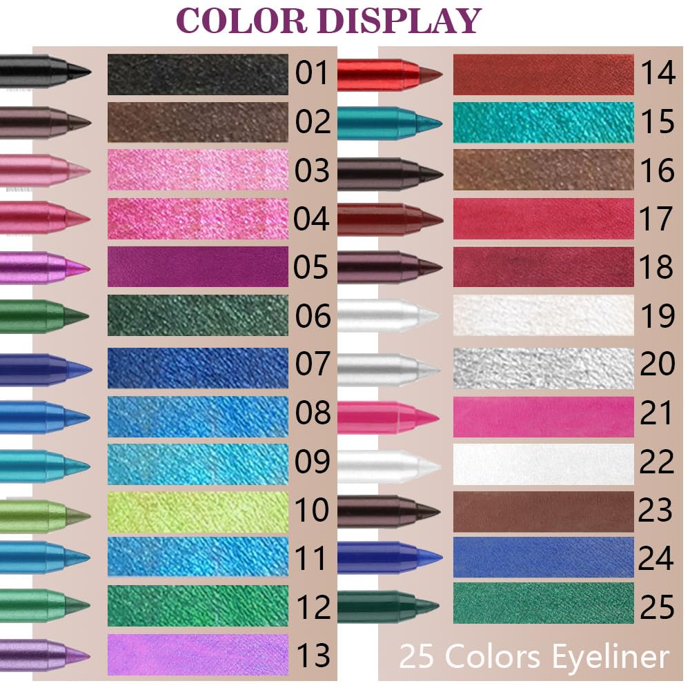 evpct gel eyeliner collection enabling creative strokes