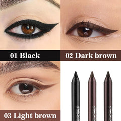evpct Glitter Matte Metallic Eyeliner Pencils for luminous accents.
