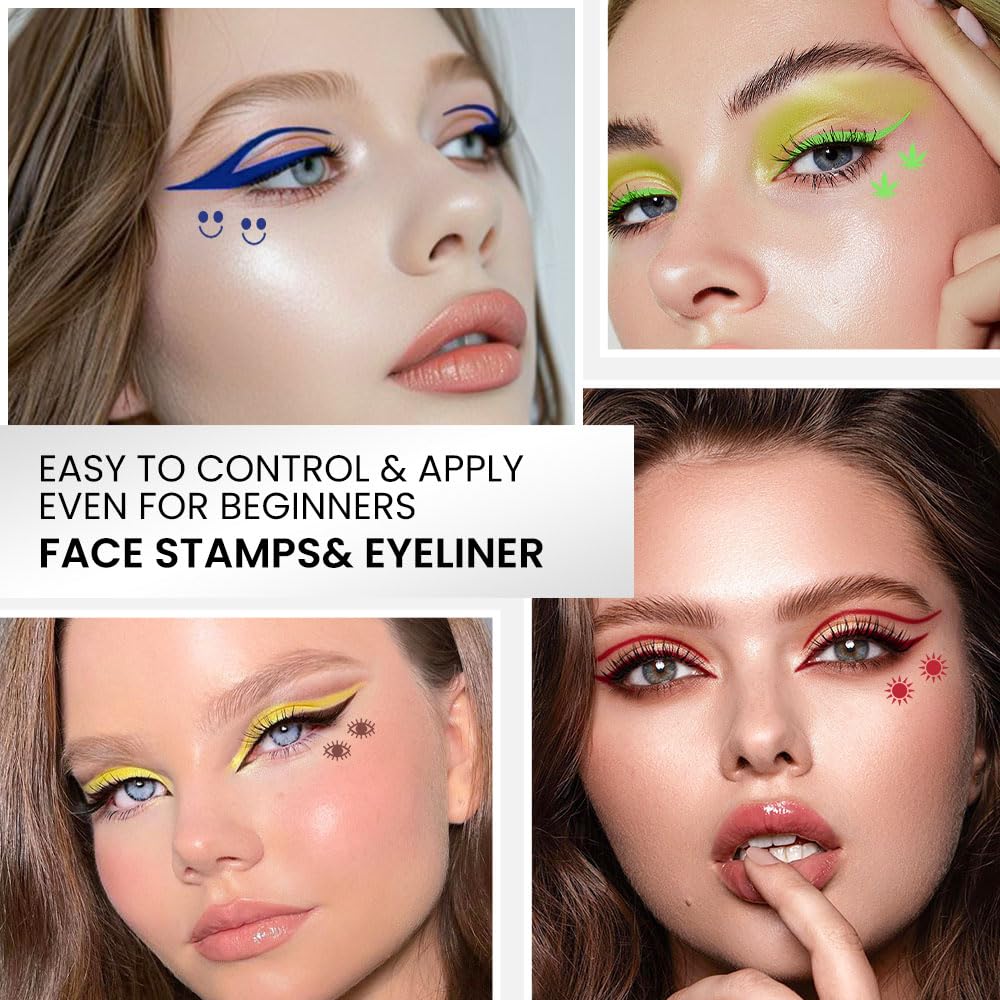 evpct Heart Stamp provides a fun red focal point for expressive lids.