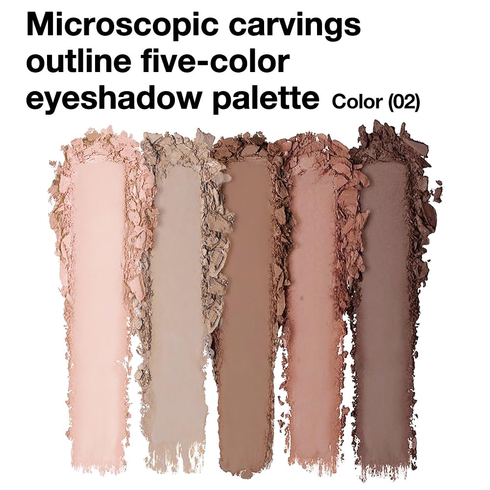 evpct highly pigmented colors provide bold payoff with easy blending.