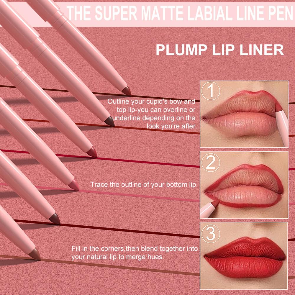 evpct lip liners suitable for beginners to pros for versatile looks