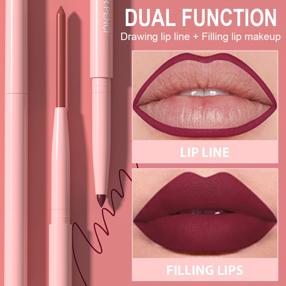 evpct lip liner swatches reveal matte velvet finish and rich color