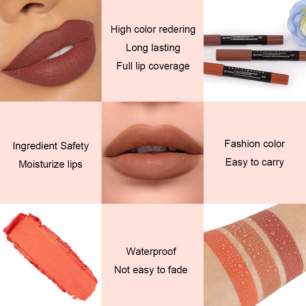 evpct lipstick on lips demonstrating an office-ready natural look