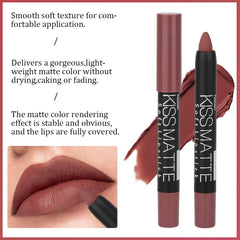 evpct velvet matte lipstick texture close-up highlighting smooth finish