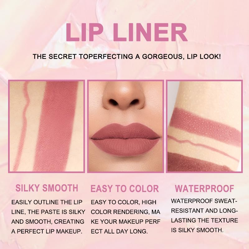 evpct long lasting waterproof lipstick delivers vibrant matte color with all day wear.