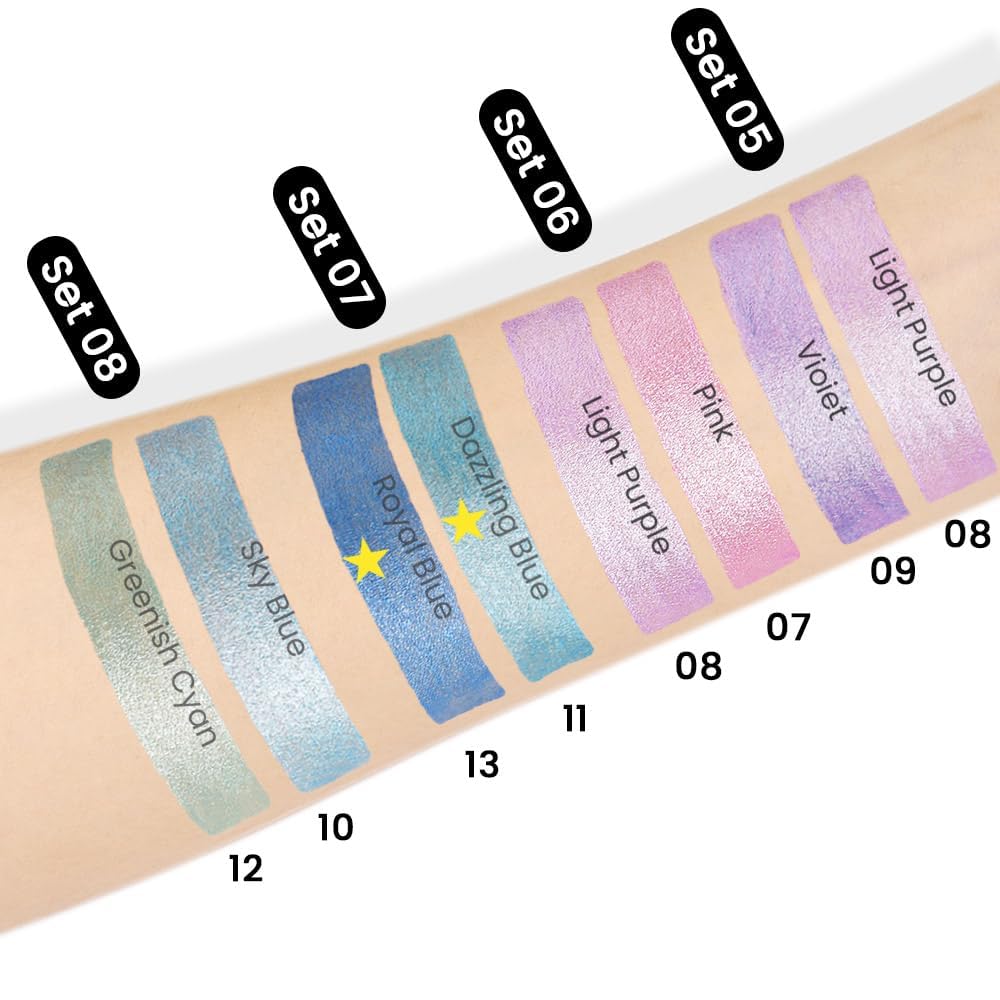 evpct long-lasting waterproof finish for 10–12 hours of color.
