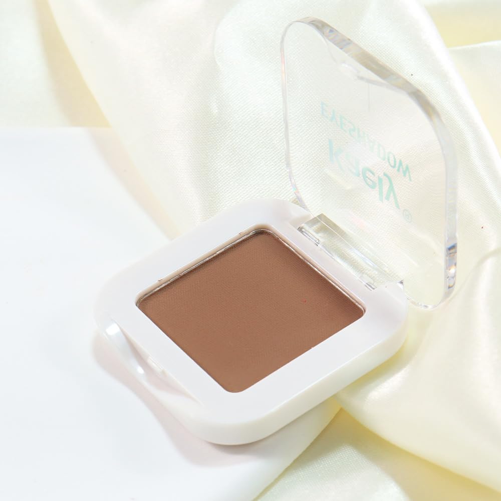evpct Matte Brown Eyeshadow Palette long-wear finish resists fading throughout the day.