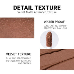 evpct close-up texture shows silky matte finish