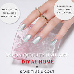 evpct Medium-length coffin nails blend comfort and modern style