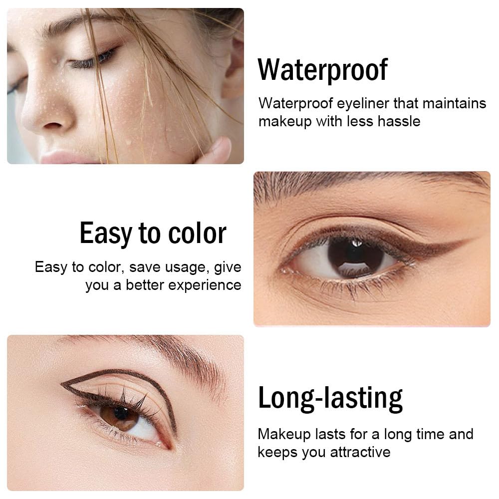 evpct Multi-Use Eyeliner Pencil set for lips, eyes, brows.