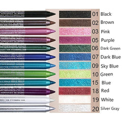 evpct multifunction eyeliner pencils work as lip liner, eye shadow, and brow tool.