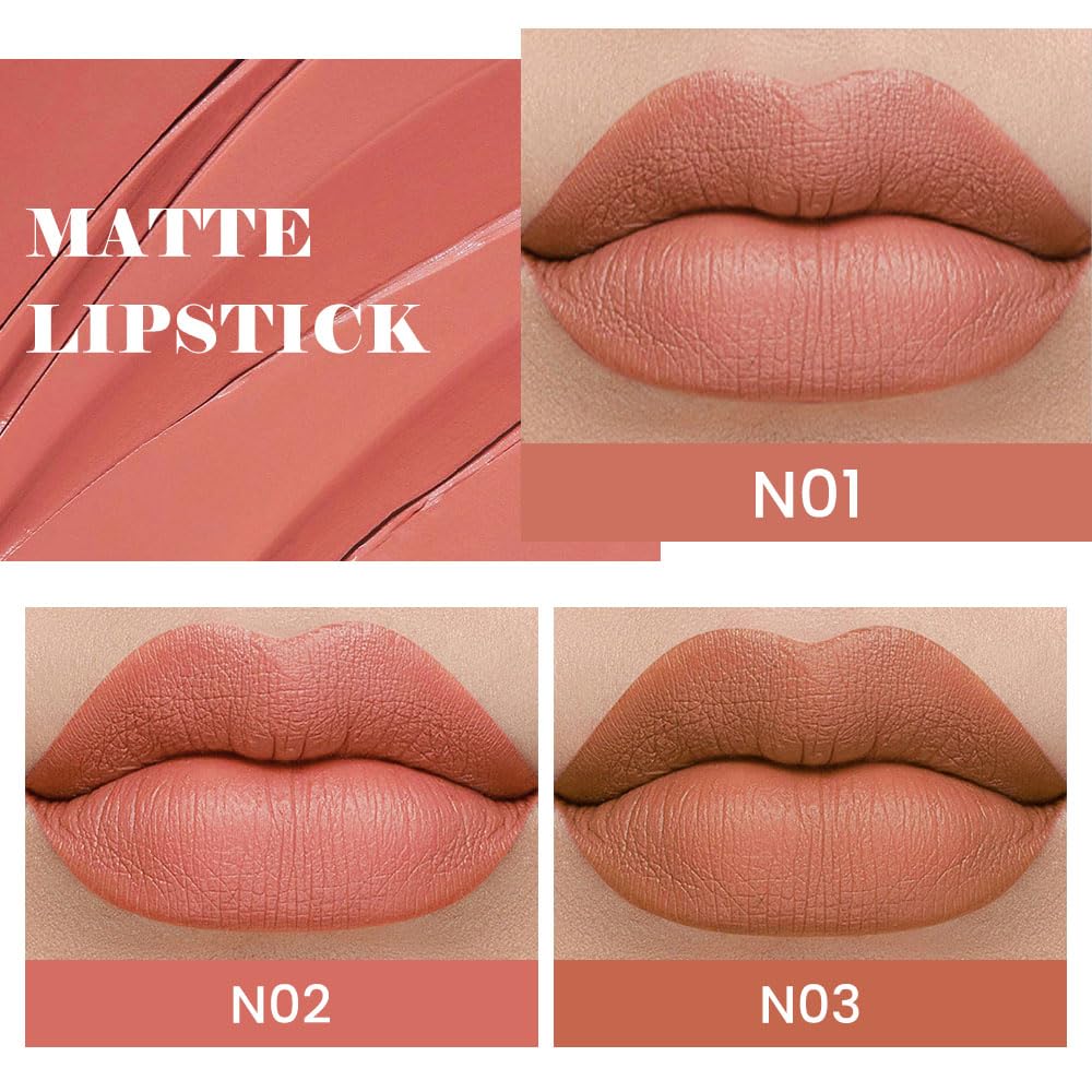 evpct nude beige lipstick swatches show versatile nude tones for neutral looks