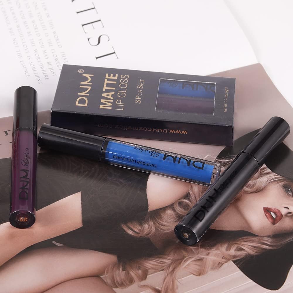 evpct office to date makeup look with dark matte lip shades