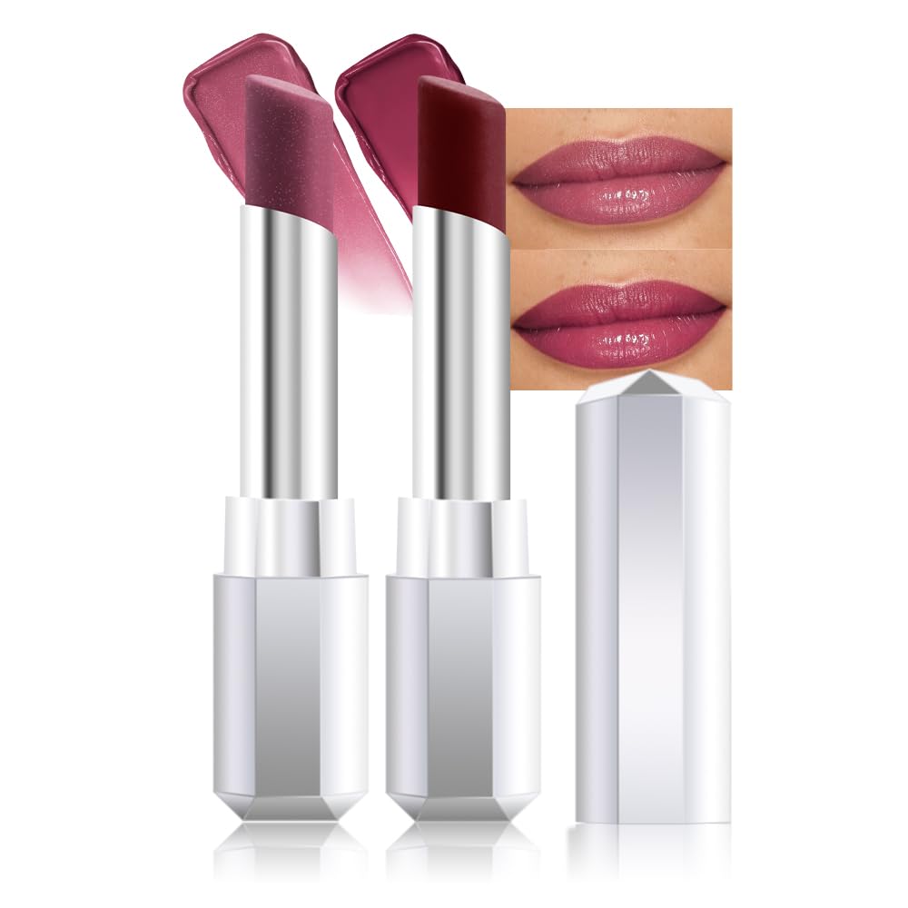 evpct packaging shows mauve-plum honey lip tint for a hydrating daily look.