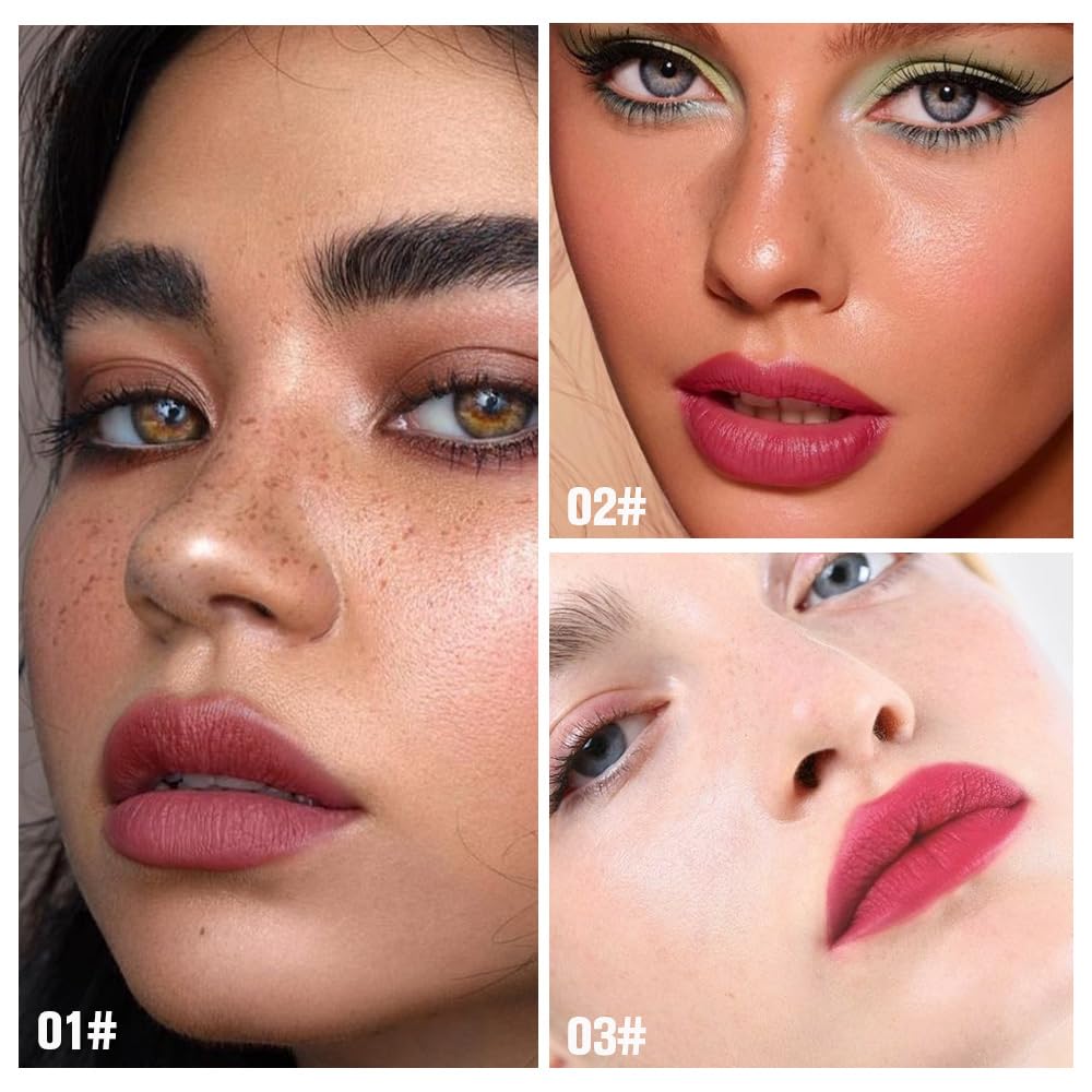 evpct Peel Off Lip Stain 02 displays rich mauve pigment for a matte look